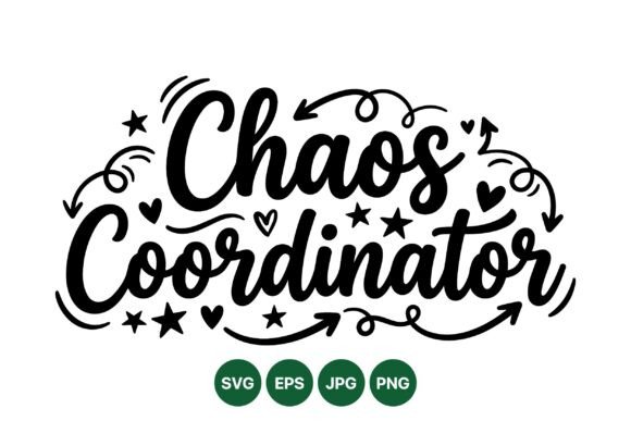 Chaos Coordinator Hand Lettering: A Crafter’s Best Friend for Playful, Elegant Graphics