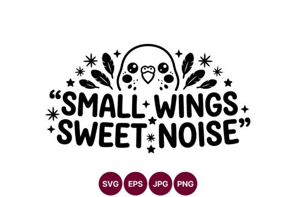 Cute Bird Quote SVG Design: A Versatile Graphic for Digital Sellers