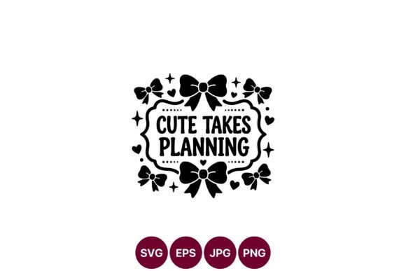 Cute Planning Bow SVG Design: A Brand Designer’s Review for Local Business Visuals