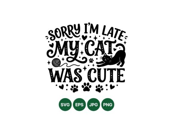 h1>Playful Cat Typography Art for Crafting and Handmade Graphics