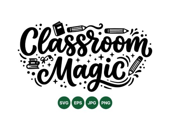 h1Classroom Magic SVG Design: Graphics and Illustrations for Educational Branding/h1