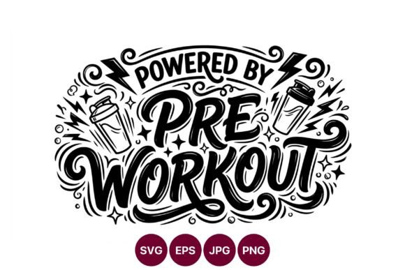 Powered by Pre Workout Script Lettering: A Brand Designer’s Honest Review
